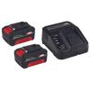 Kép 1/2 - EINHELL 2x 3,0Ah &amp; 30min PXC Kit 2 akkumulátor + töltő
