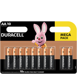 Duracell Basic Alkáli Mikro Elem AA (1,5V) 10 db