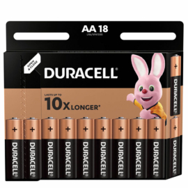 Duracell Basic Alkáli Mikro Elem AA (1,5V) 18 db