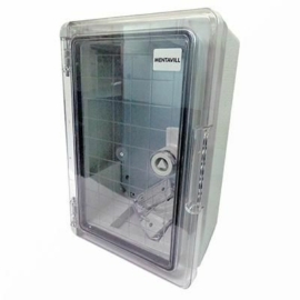 Műanyag szekrény átlátszó ajtós 300x200x130