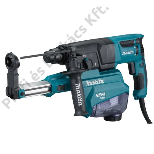 MAKITA HR2652X2 800W 2,2J SDS-Plus fúró-vésőkalapács PORELSZÍVÓVAL