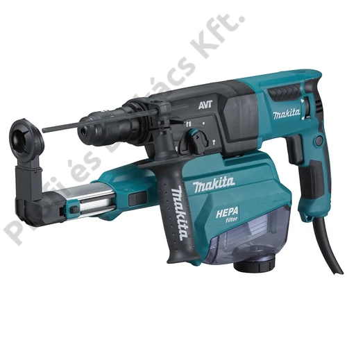 MAKITA HR2653TX2 800W 2,2J SDS-Plus fúró-vésőkalapács cst AVT PORELSZÍVÓVAL