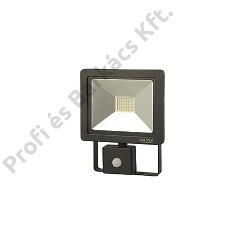 LED fényvető mozglapos 20w fk