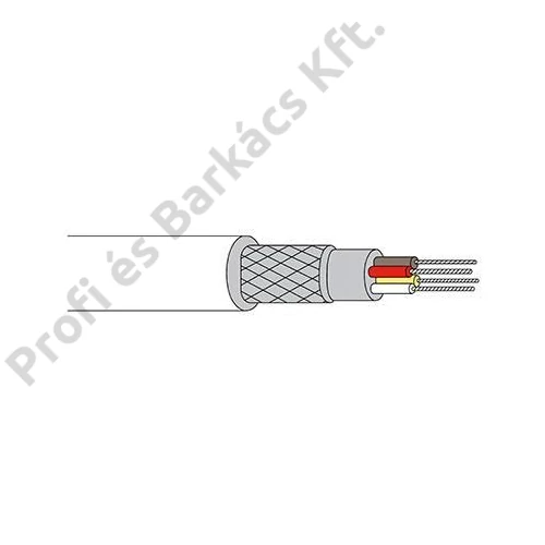 Árnyékolt kábel 4x0.22 20071