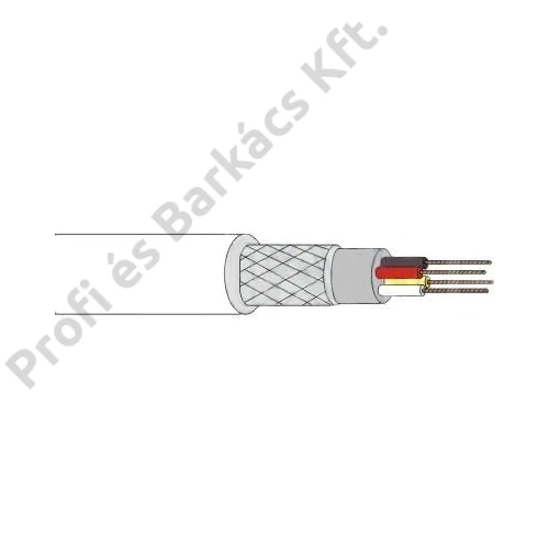 Árnyékolt kábel 6x0.22 20072