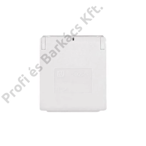 PCE beépíthető aljzat 16A 250V IP54 fehér 50x
