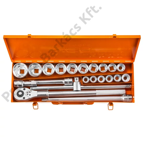 Dugókulcskészlet 21db 3/4"