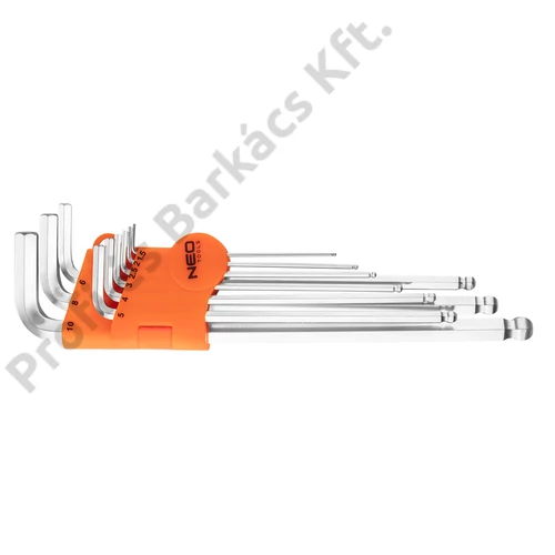 IMBUSZKULCSKÉSZLET 1.5-10mm, 9db