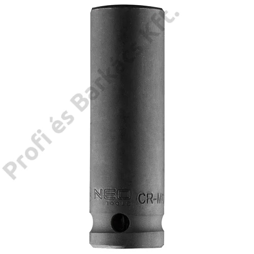 Hosszú Gépi dugókulcs 1/2", 16mm, Cr-Mo