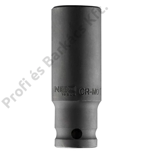 Hosszú Gépi dugókulcs 1/2", 19mm, Cr-Mo