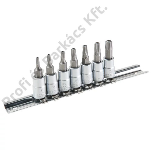 TORX bitkészlet 7db,T10-39