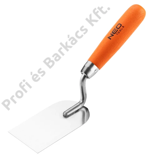 Gipszkanál 60mm, fa markolat