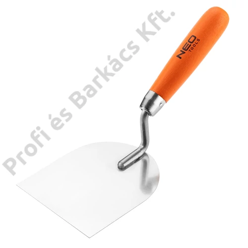 Gipszkanál 100mm, fa markolat