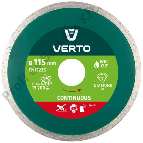 Gyémánt vágókorong 115mm VIZES