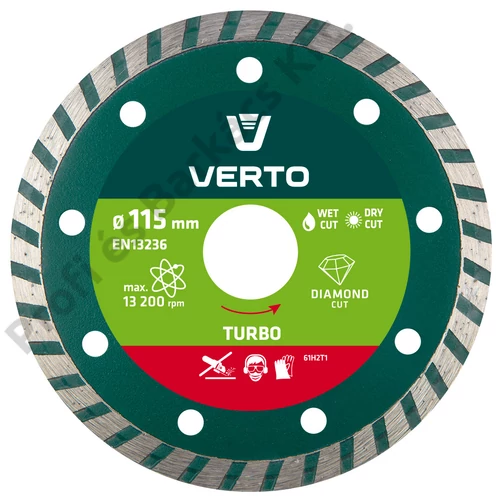 Gyémánt vágókorong 115mm TURBO