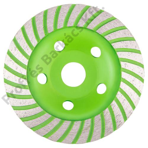 Gyémánt csiszolókorong 125 x 22.2 x 5mm turbo